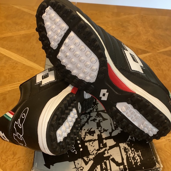 NWB!! Vintage Y2K Lotto Stadio Mondiale Turf Mens soccer cleats size 6.5 - Picture 6 of 7